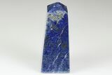 Polished Lapis Lazuli Obelisk - Pakistan #187833-1